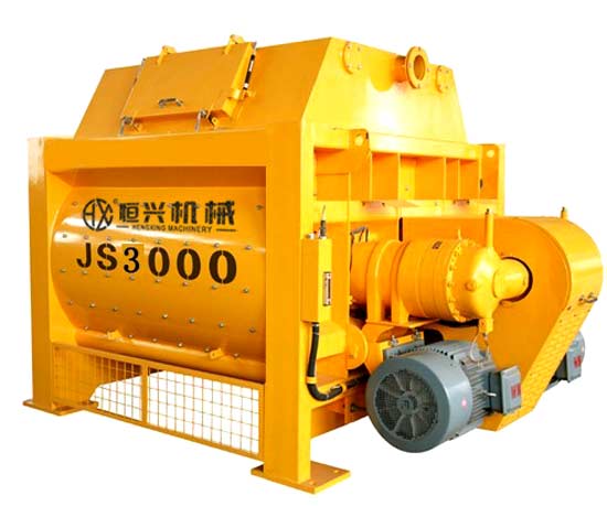 js3000雙(shuāng)卧軸強制(zhì)式攪(jiǎo)拌機